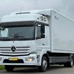 Box trucks photo for sale. Box truck Mercedes Benz Atego ATEGO 1224 L EURO6 als in nieuwstaat from the seller HANDELSONDERNEMING MARTIN VOS V O F of Netherlands