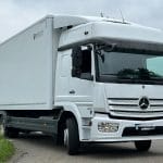 Box trucks photo for sale. Box truck Mercedes Benz Atego ATEGO 1224 L EURO6 als in nieuwstaat from the seller HANDELSONDERNEMING MARTIN VOS V O F of Netherlands