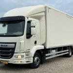 Box trucks photo for sale. Box truck DAF LF 230 LF230 16 from the seller HANDELSONDERNEMING MARTIN VOS V O F of Netherlands